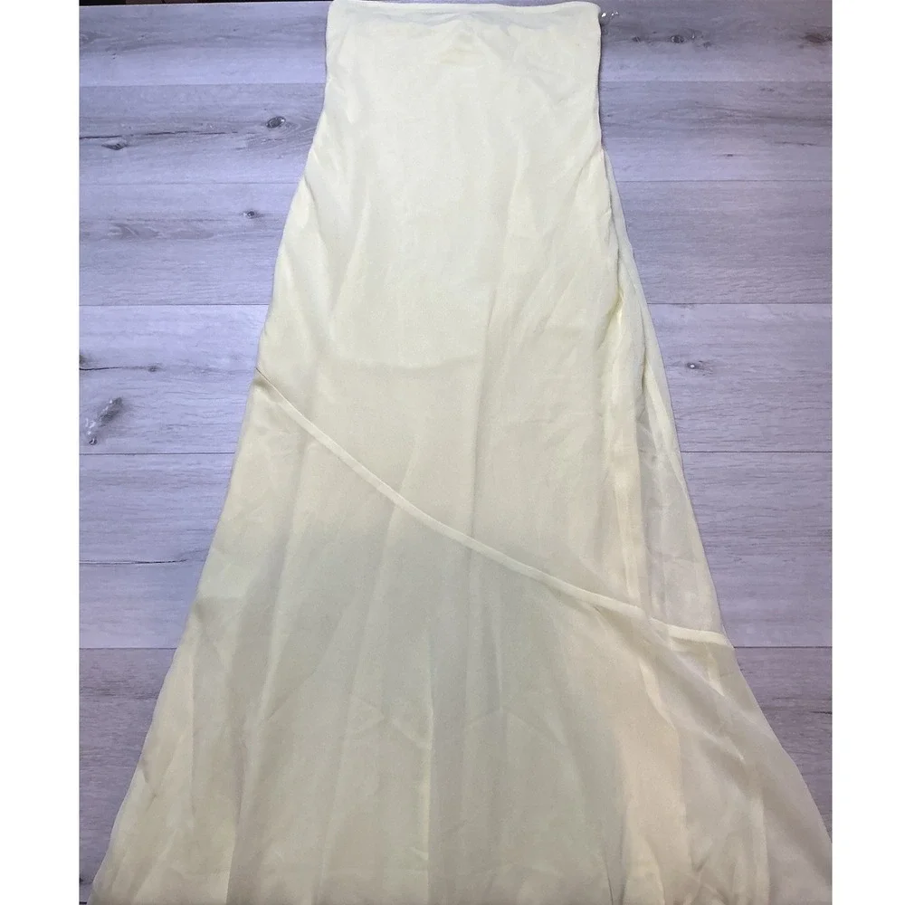 Peppermayo Under The Pagoda Maxi Dress Yellow Size 4 New With Tags - Picture 5 of 10